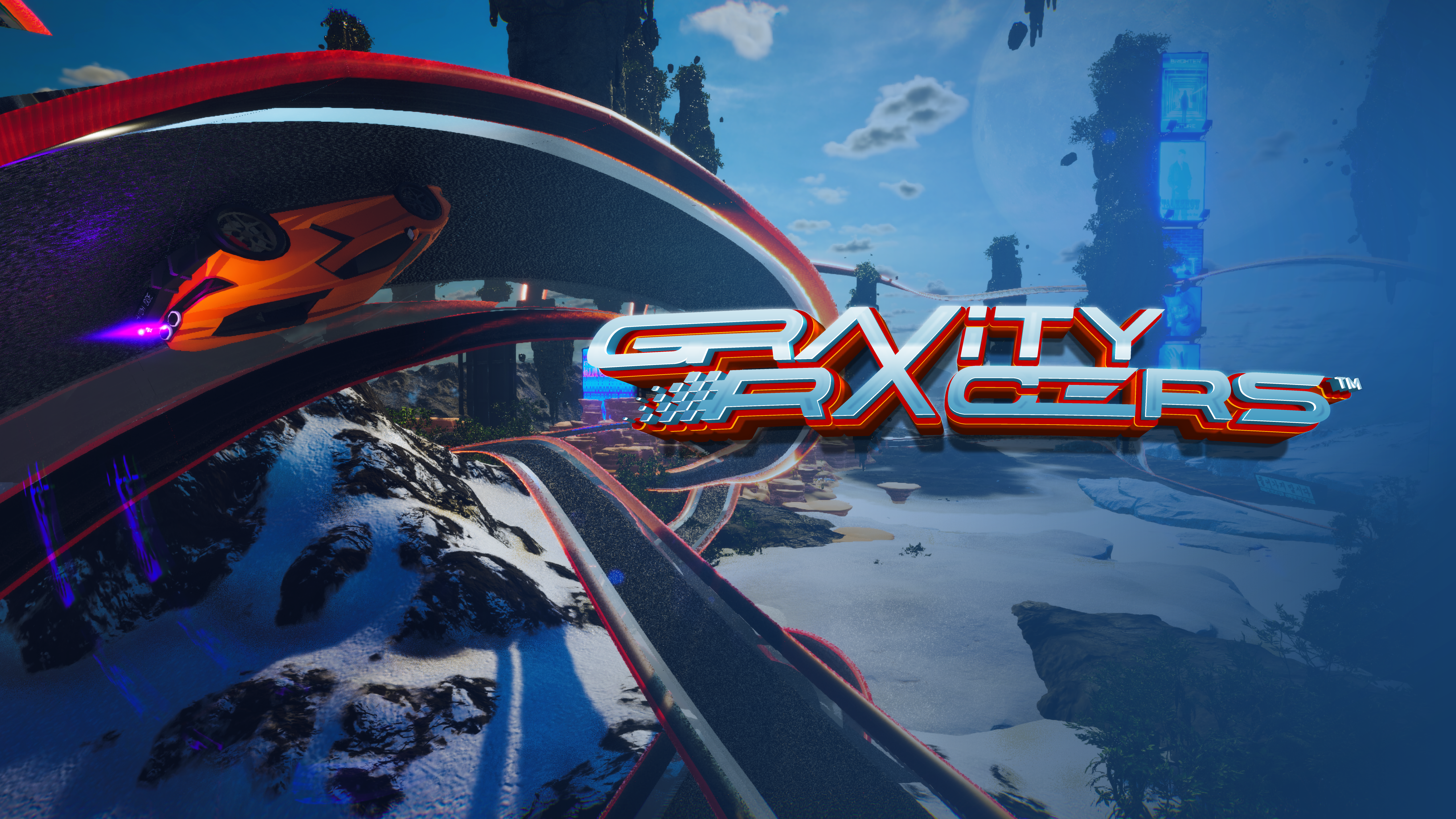 Gravity Racers™ arcade downhill racing game cover